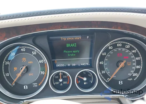 2015 Bentley Flying Spur V8 from USA, damaged, VIN SCBET9ZA7FC044858